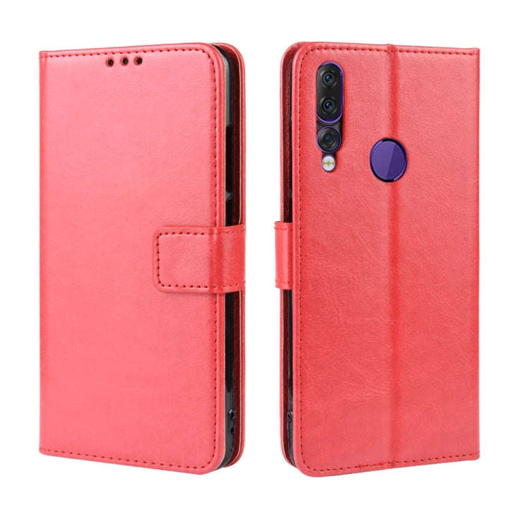Retro Crazy Horse Texture Horizontal Flip Leather Case for Lenovo Z5S, with Holder & Card Slots &...