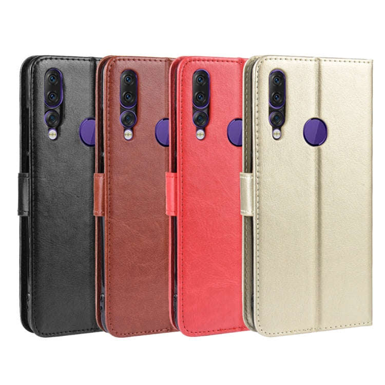 Retro Crazy Horse Texture Horizontal Flip Leather Case for Lenovo Z5S, with Holder & Card Slots &...