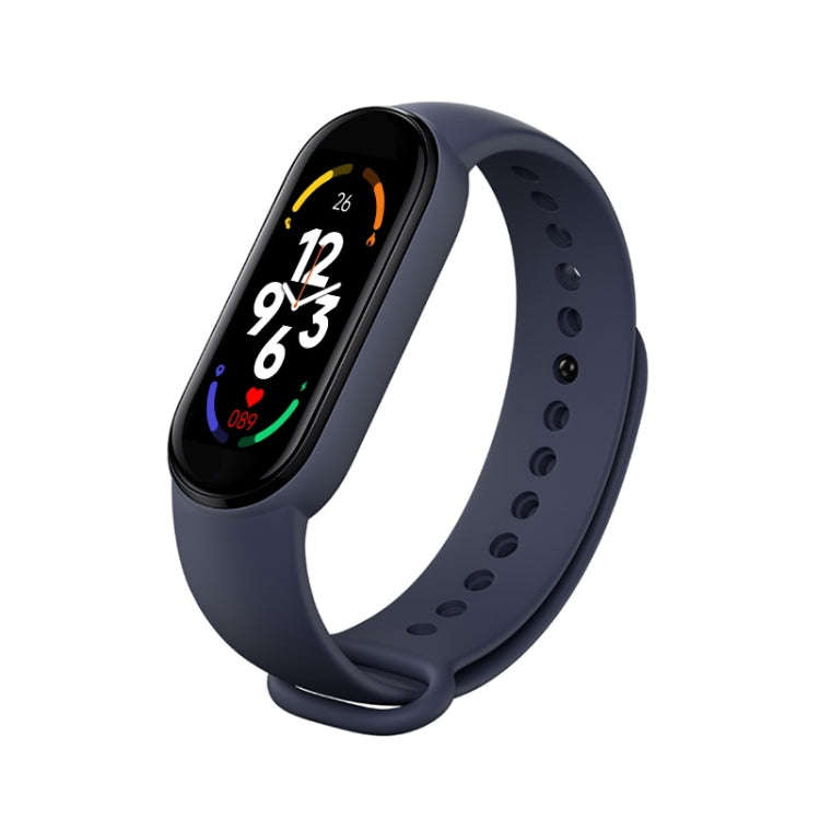 M7 0.96 inch Color Screen Smart Watch,Support Heart Rate Monitoring/Blood Pressure Monitoring(Dar...