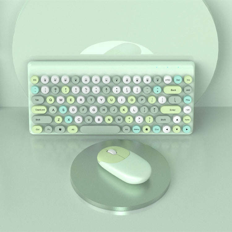 QW02 Wireless Keyboard Mouse Set(Pink)