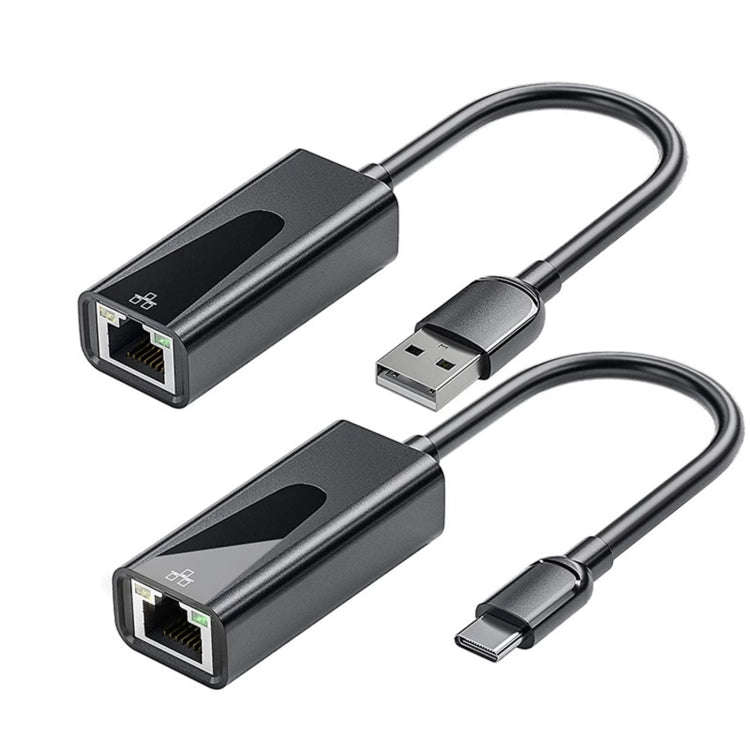 1000Mbps RJ45 Network Card USB Ethernet Adapter, port:Type-C