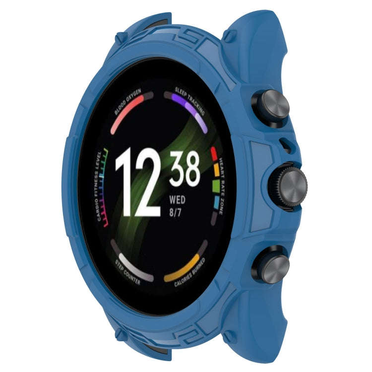 For Fossil Gen6 44mm Shockproof TPU Protective Watch Case(Blue)