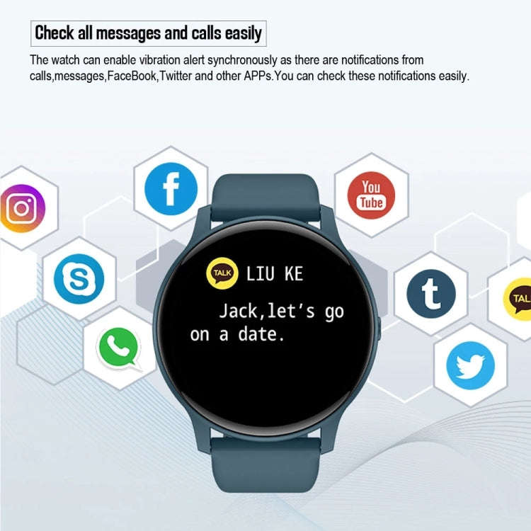 S32 1.3 inch Color Screen Smart Watch,Support Heart Rate Monitoring / Blood Pressure Monitoring(B...