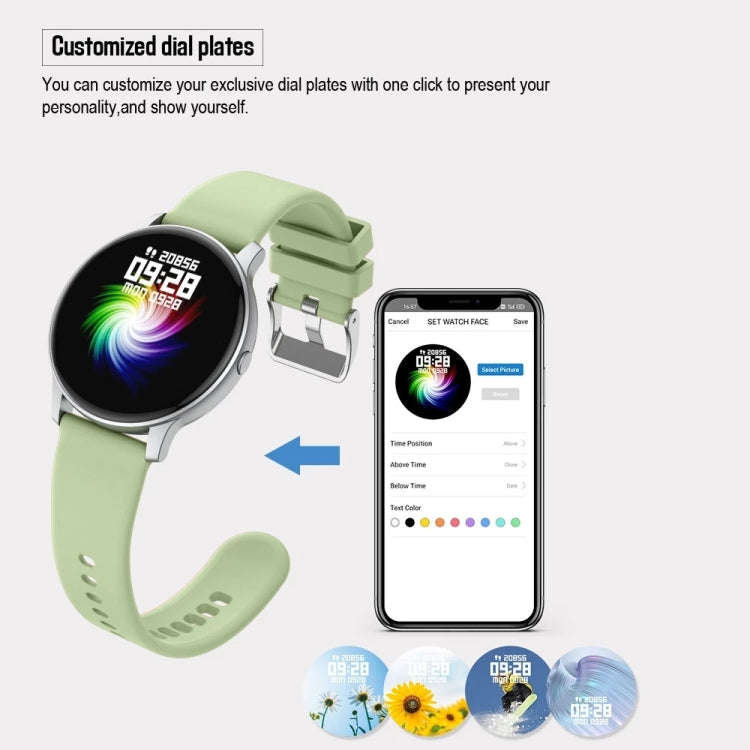 S32 1.3 inch Color Screen Smart Watch,Support Heart Rate Monitoring / Blood Pressure Monitoring(B...