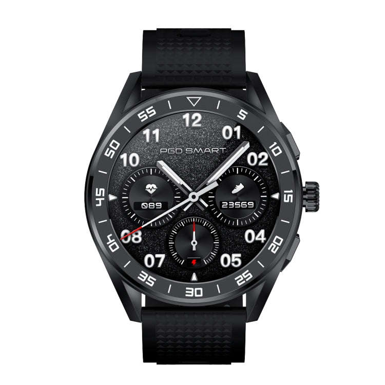 PG339 1.39 inch Color Screen Smart Watch, Support Heart Rate / Blood Pressure Monitoring(Black)