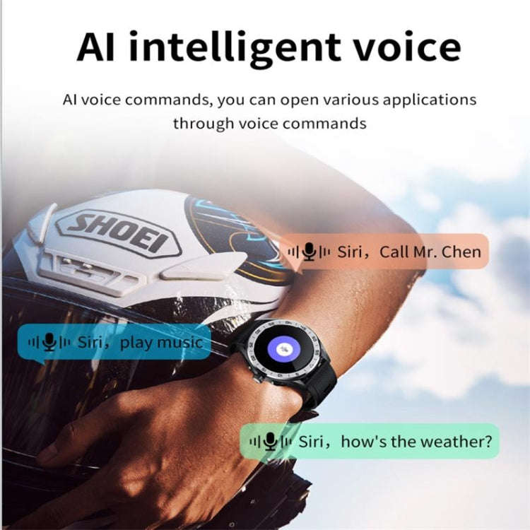 PG339 1.39 inch Color Screen Smart Watch, Support Heart Rate / Blood Pressure Monitoring(Black)