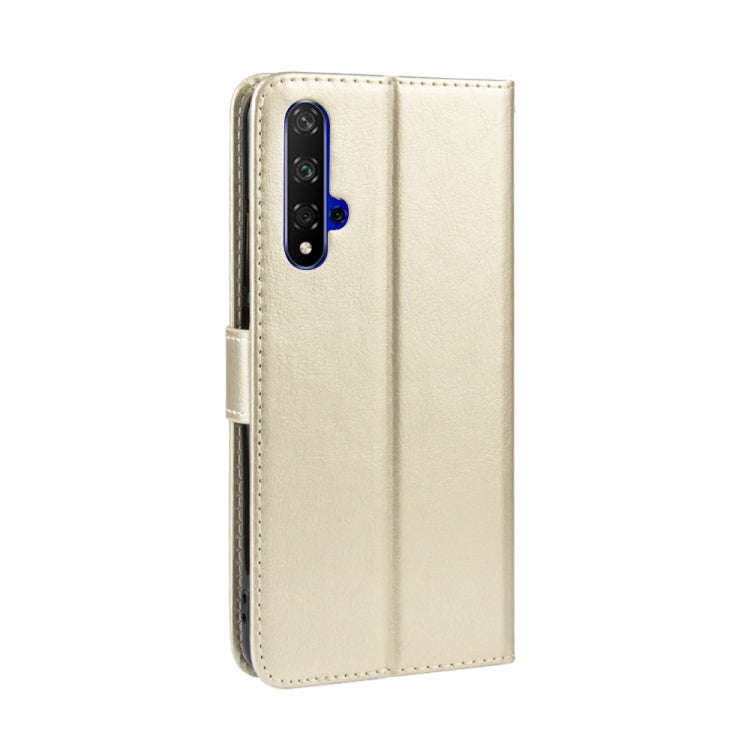 Retro Crazy Horse Texture Horizontal Flip Leather Case for HUAWEI Honor 20 , with Holder & Card S...