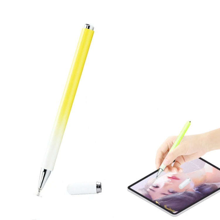 AT-28 Macarone Color Passive Capacitive Pen Mobile Phone Touch Screen Stylus(Yellow)