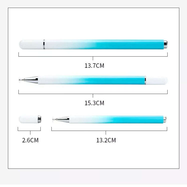 AT-28 Macarone Color Passive Capacitive Pen Mobile Phone Touch Screen Stylus with 1 Pen Head(Pink)