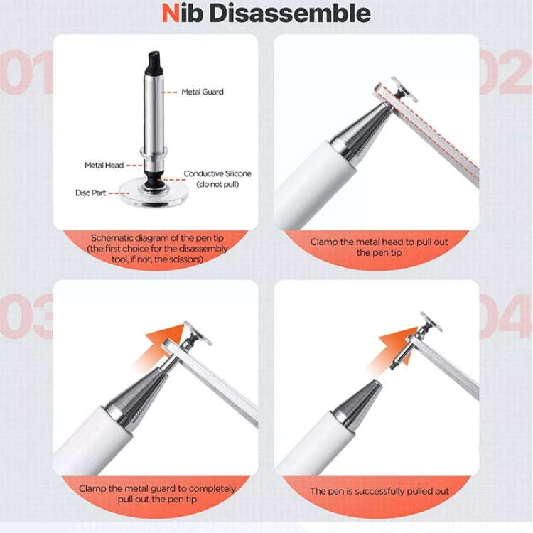 AT-29  High Accuracy Single Use Magnetic Suction Passive Capacitive Pen Mobile Phone Touch Stylus...
