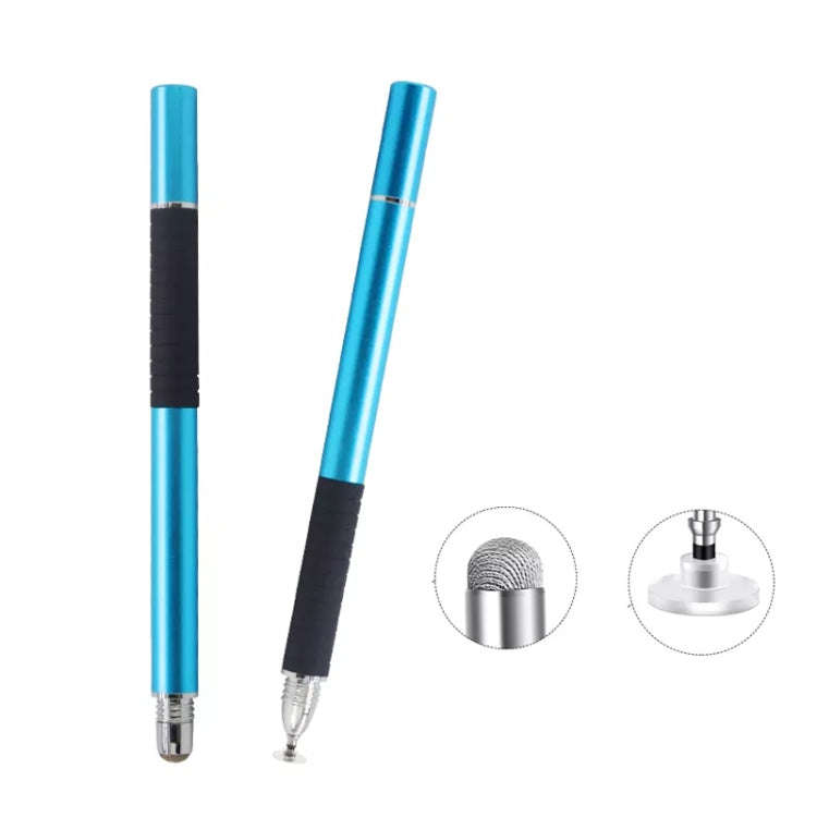 AT-31 Conductive Cloth Head + Precision Sucker Capacitive Pen Head 2-in-1 Handwriting Stylus(Ligh...