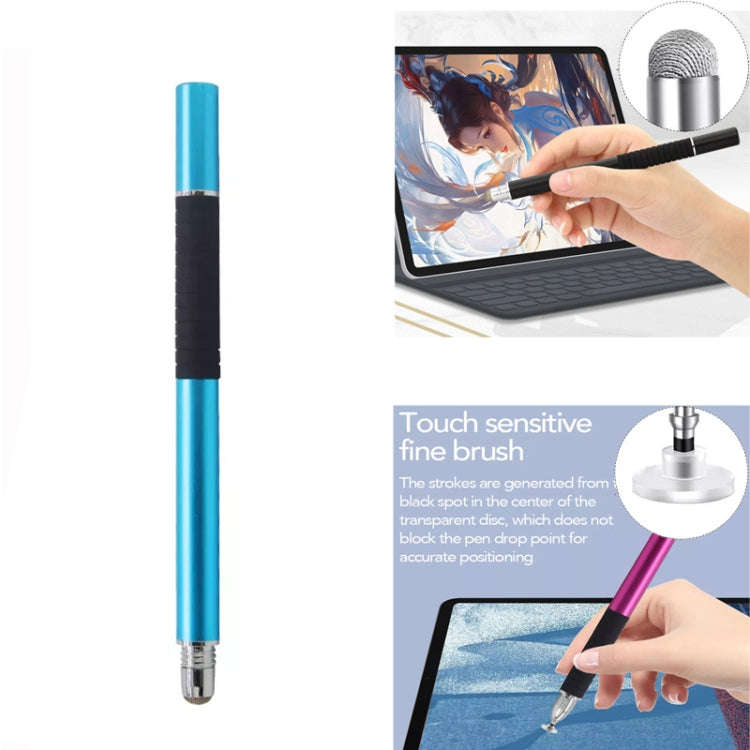 AT-31 Conductive Cloth Head + Precision Sucker Capacitive Pen Head 2-in-1 Handwriting Stylus with...