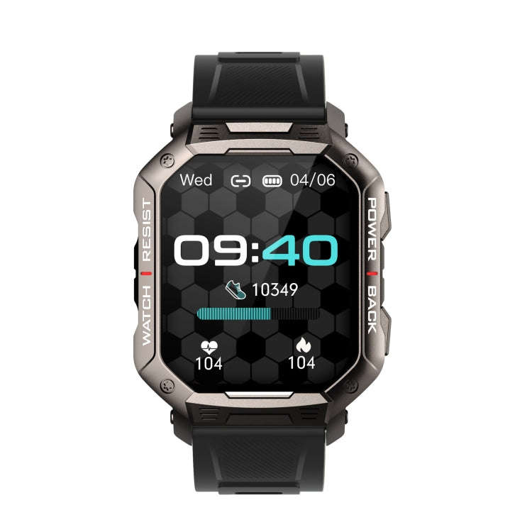 NX3 1.83 inch Color Screen Smart Watch,Support Heart Rate Monitoring/Blood Pressure Monitoring(Bl...