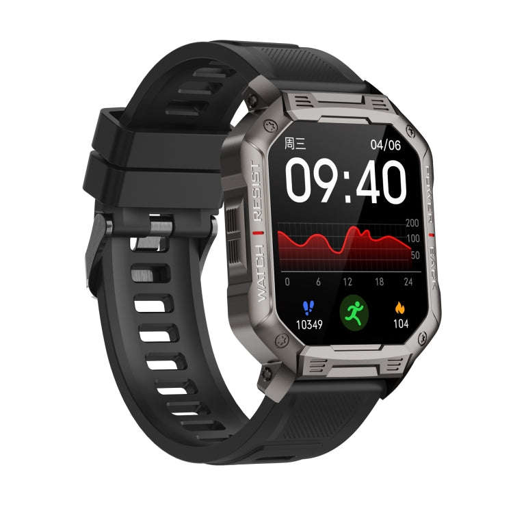 NX3 1.83 inch Color Screen Smart Watch,Support Heart Rate Monitoring/Blood Pressure Monitoring(Bl...
