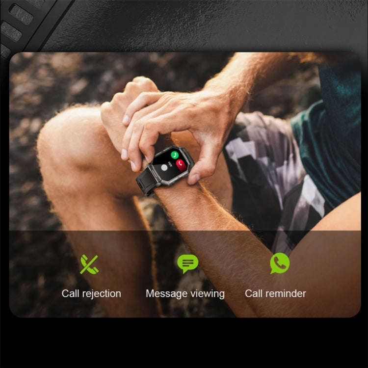 NX3 1.83 inch Color Screen Smart Watch,Support Heart Rate Monitoring/Blood Pressure Monitoring(Bl...