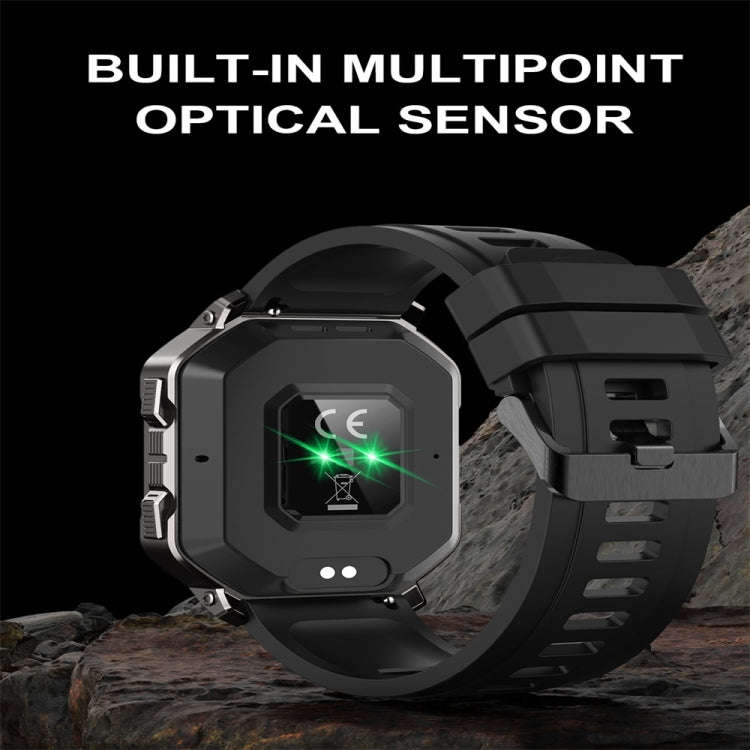NX3 1.83 inch Color Screen Smart Watch,Support Heart Rate Monitoring/Blood Pressure Monitoring(Bl...
