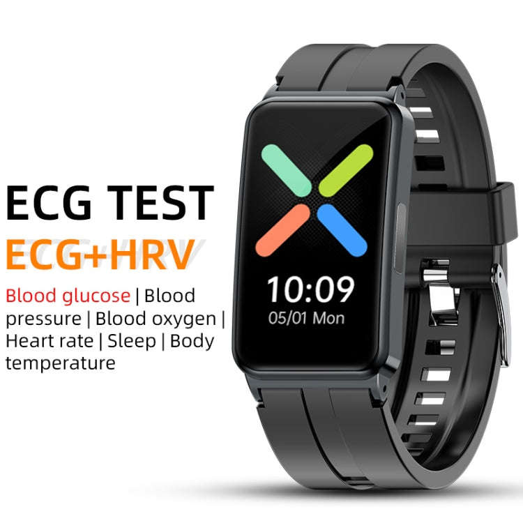 EP01 1.47 inch Color Screen Smart Watch,Support Heart Rate Monitoring/Blood Pressure Monitoring(B...