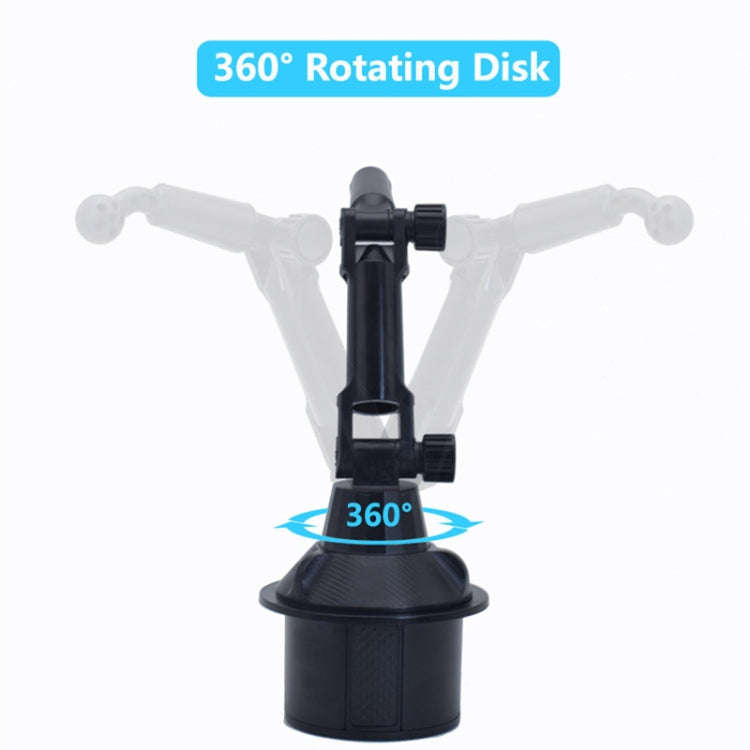 X033 360 Degree Car Phone Mount Adjustable Gooseneck Cup Holder