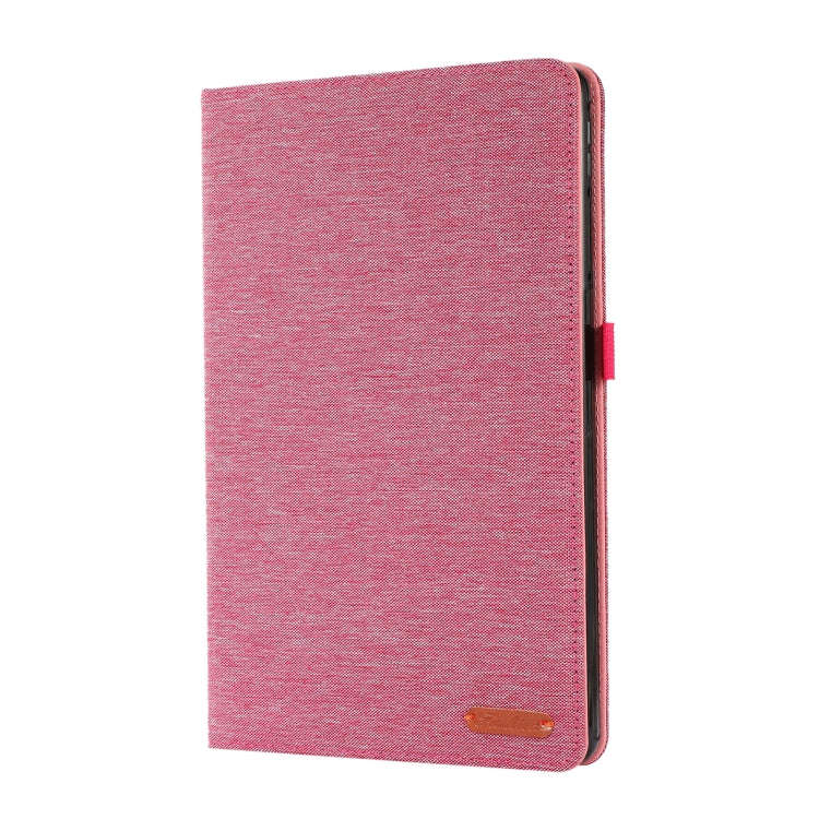 For Huawei MatePad Pro 11 2022  Fabric Leather Tablet Case(RoseRed)
