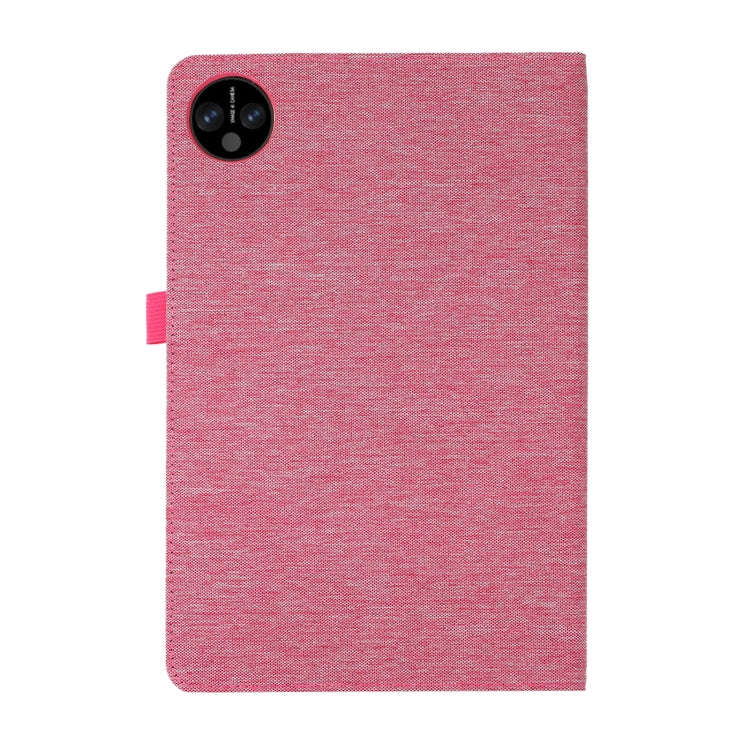 For Huawei MatePad Pro 11 2022  Fabric Leather Tablet Case(RoseRed)