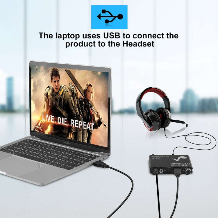 AY107 Digital to Analog Converter Optical Fiber Analog Audio Decoder USB Sound Card Digital Audio...