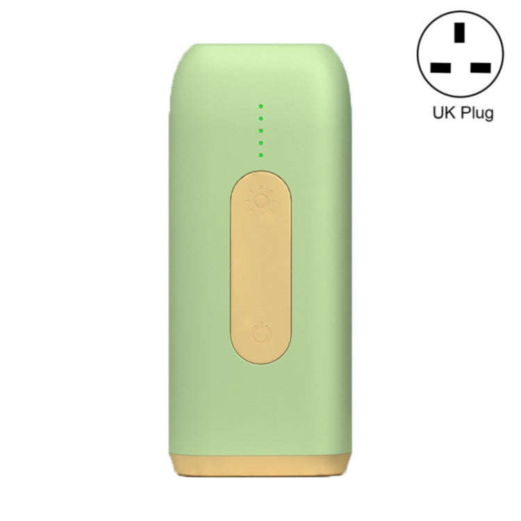 A18 Household Portable Electric Handheld Laser Hair Removal Instrument, Specification:UK Plug(Lig...