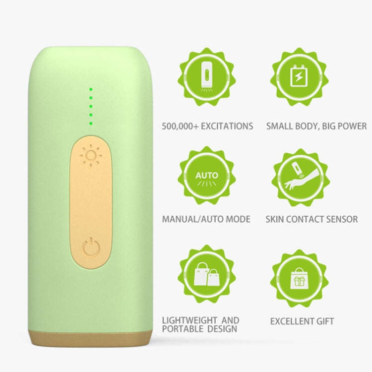 A18 Household Portable Electric Handheld Laser Hair Removal Instrument, Specification:AU Plug(Dee...