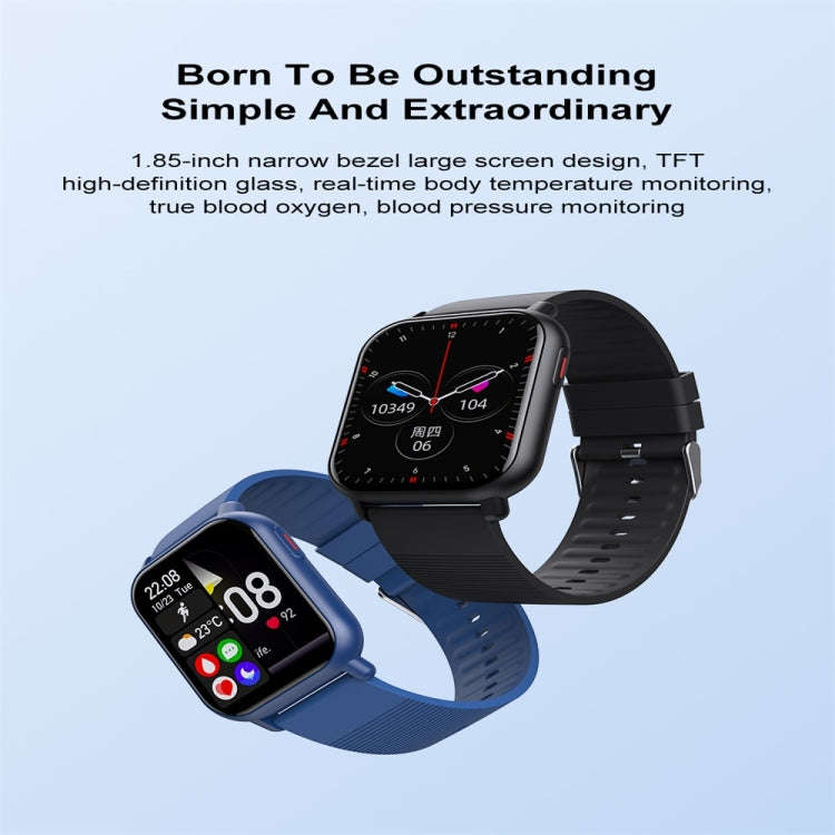 ZW32 1.85 inch Color Screen Smart Watch,Support Heart Rate Monitoring/Blood Pressure Monitoring(P...