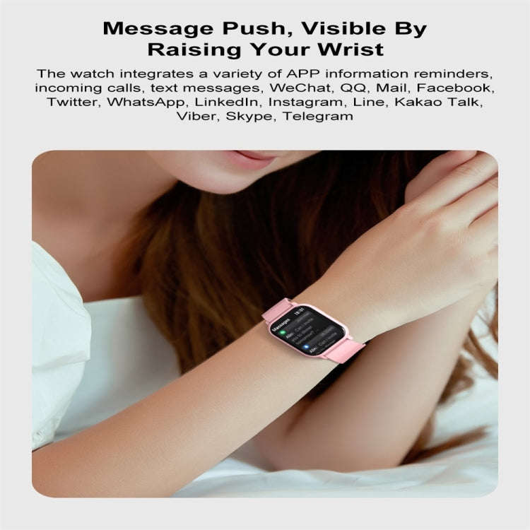 ZW32 1.85 inch Color Screen Smart Watch,Support Heart Rate Monitoring/Blood Pressure Monitoring(P...