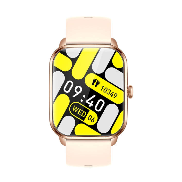 KT65 1.9 inch Color Screen Smart Watch,Support Heart Rate Monitoring/Blood Pressure Monitoring(Gold)