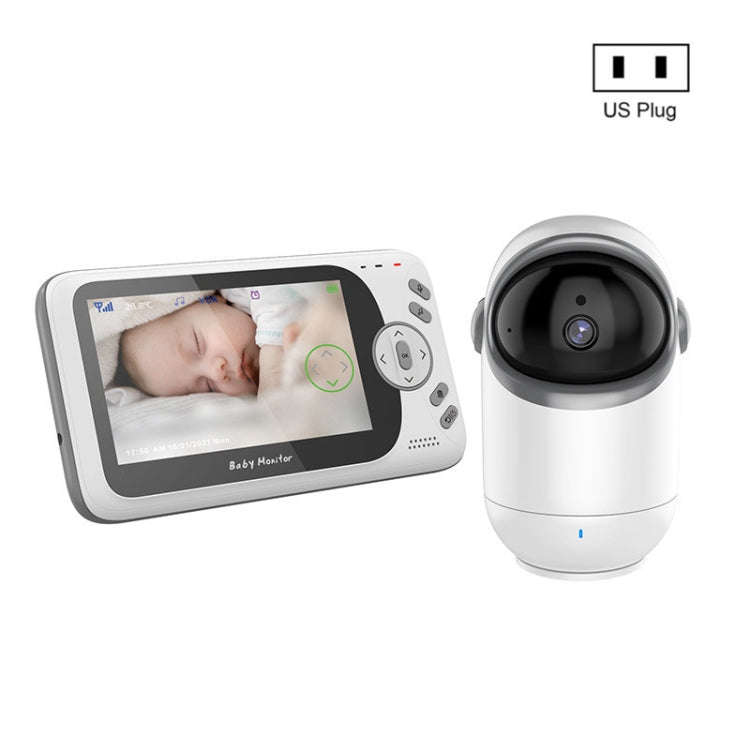 VB801 4.3 inch Night Vision Camera Baby Monitor, Wireless Intercom Audio Video Camera, Temperatur...