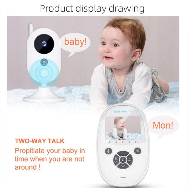 ZR302 2.4GHz Digital Video Smart Baby Monitor Night Vision Camera, Music Player, Two Way Intercom...