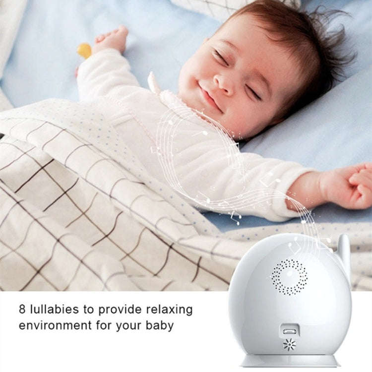 ABM100 4.3 inch Wireless Video Color Night Vision Baby Monitor 360-Degree Security Camera(AU Plug)