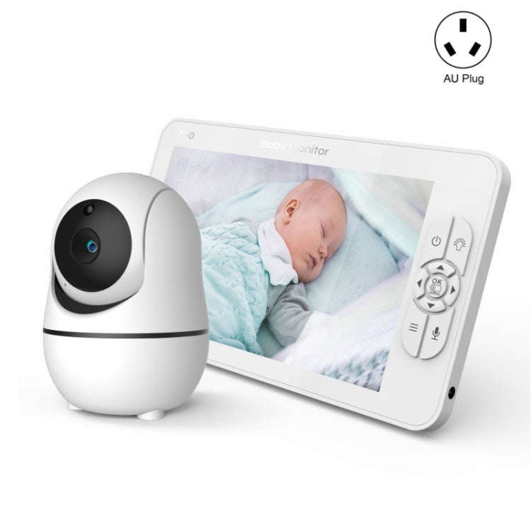SM70PTZ 7 inch Screen 2.4GHz Wireless Digital Baby Monitor,  Auto Night Vision / Two-way Voice In...