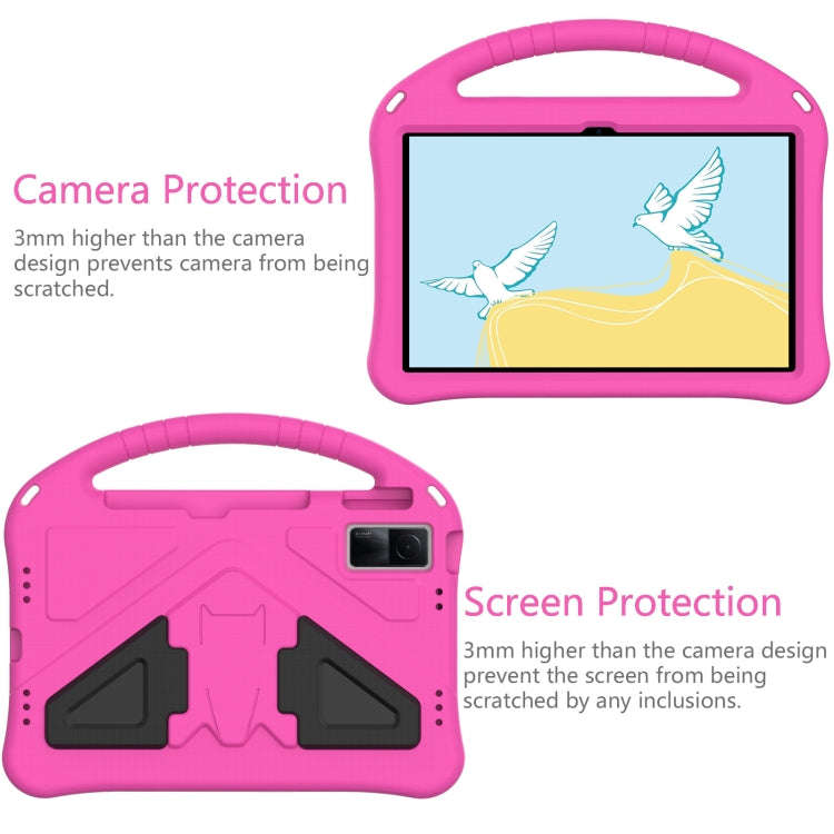 For Huawei Matepad 10.4 2022 EVA Shockproof Tablet Case with Holder(Rose Red)