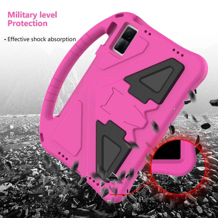 For Huawei Matepad 10.4 2022 EVA Shockproof Tablet Case with Holder(Rose Red)