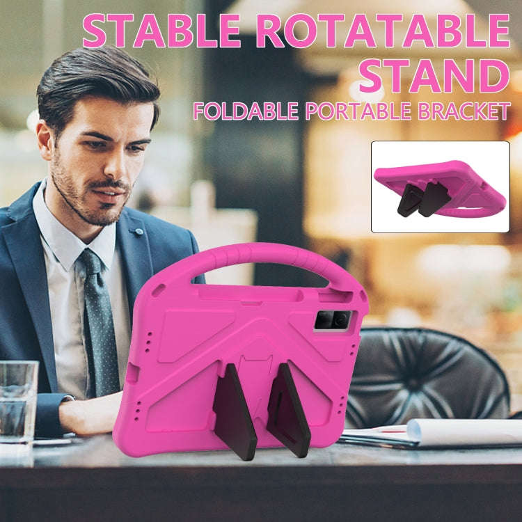 For Huawei Matepad 10.4 2022 EVA Shockproof Tablet Case with Holder(Rose Red)