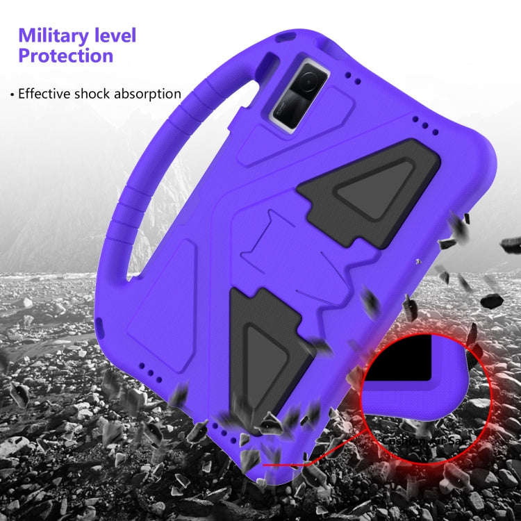 For Huawei Matepad 10.4 2022 EVA Shockproof Tablet Case with Holder(Purple)