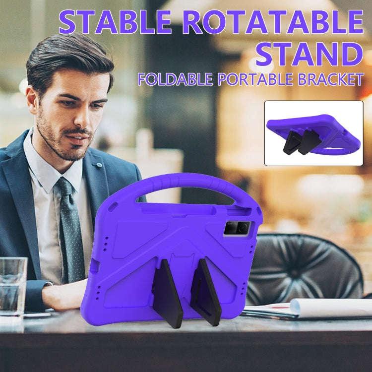 For Huawei Matepad 10.4 2022 EVA Shockproof Tablet Case with Holder(Purple)