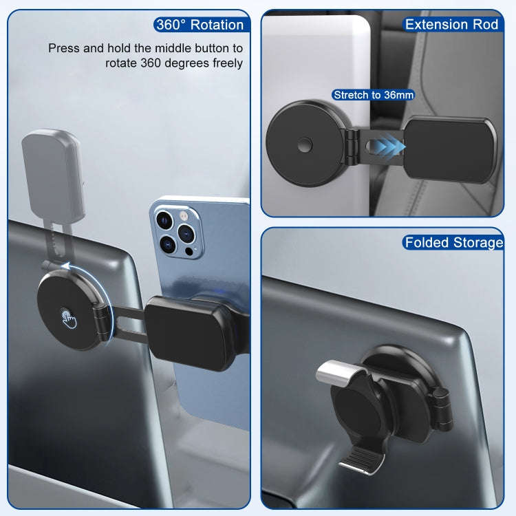 HL-149A Portable Navigation Invisible Folding Tablet Side Mount Bracket