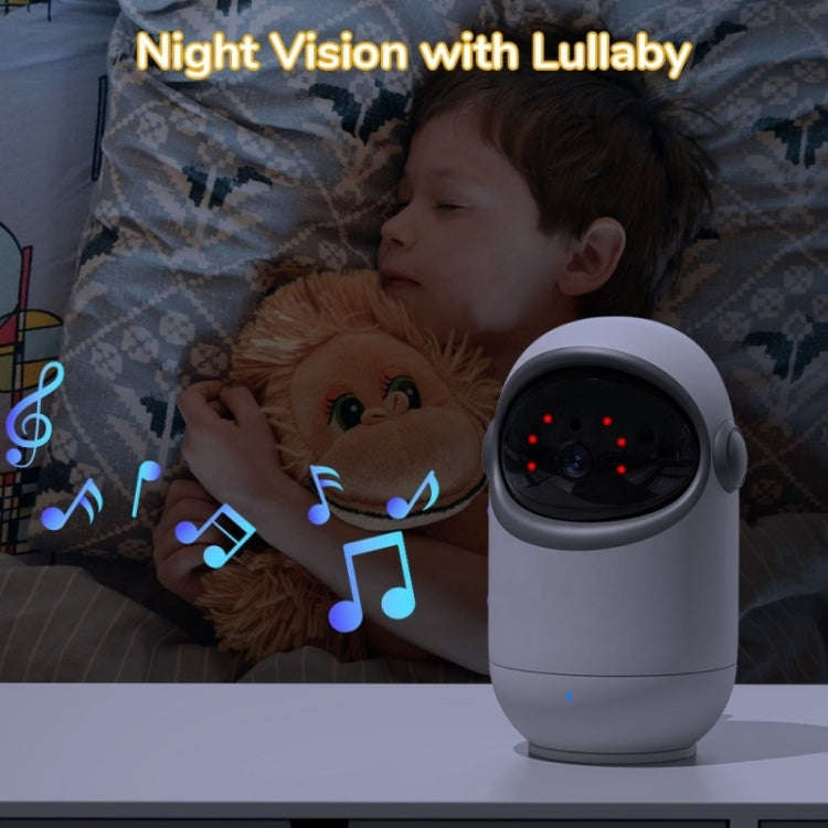 VB802 3.2 inch Baby Monitor Wireless Digital Video Rotating Camera(EU Plug)