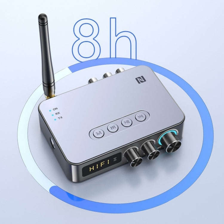 M9 Bluetooth 5.1 Music Receiver Long Range Bluetooth Adapter for Home Stereo AV Receiver or Ampli...