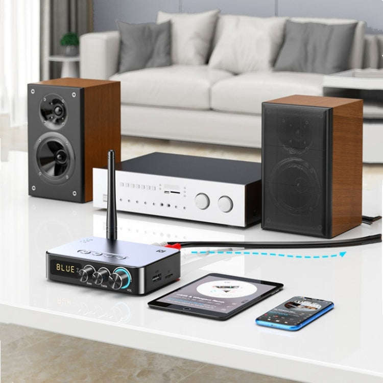 M9 Bluetooth 5.1 Music Receiver Long Range Bluetooth Adapter for Home Stereo AV Receiver or Ampli...