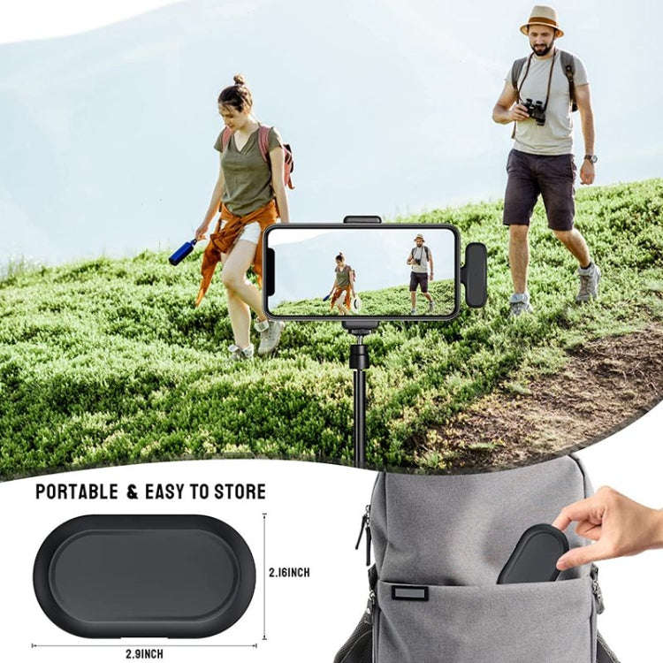 One by Two Wireless Lavalier Microphone Wireless Noise Reduction Microphone with Charging Case, P...