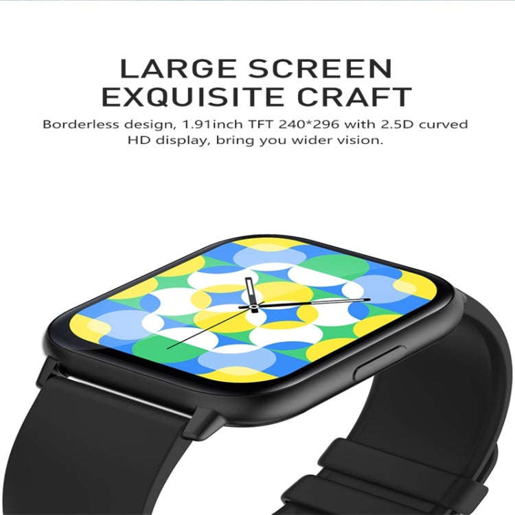 P56T 1.91 inch Color Screen Smart Watch,Support Heart Rate Monitoring / Blood Pressure Monitoring...