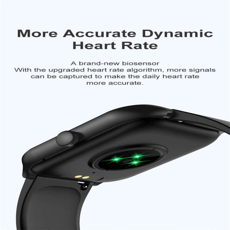 P58 1.96 inch Color Screen Smart Watch Support Heart Rate Monitoring / Blood Pressure Monitoring(...