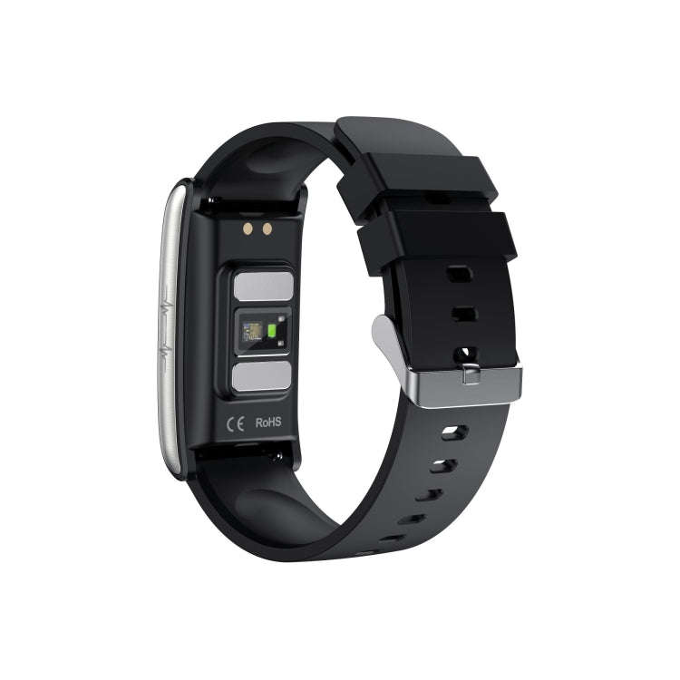 E600 1.47 inch Color Screen Smart Watch Silicone Strap Support Heart Rate Monitoring / Blood Pres...