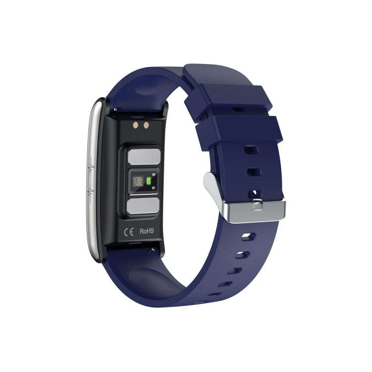 E600 1.47 inch Color Screen Smart Watch Silicone Strap Support Heart Rate Monitoring / Blood Pres...