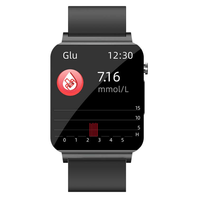 KS03 1.72 inch Color Screen Smart Watch,Support Heart Rate Monitoring / Blood Pressure Monitoring...