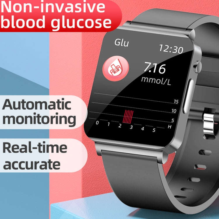 KS03 1.72 inch Color Screen Smart Watch,Support Heart Rate Monitoring / Blood Pressure Monitoring...
